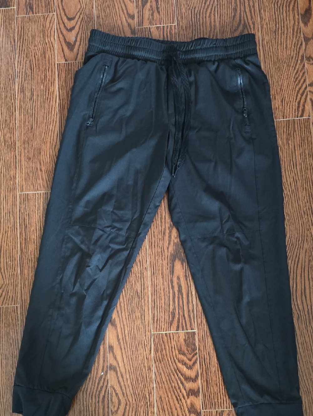Tilley Endurables Women's Black Jogger Pants with Zipper Pockets
